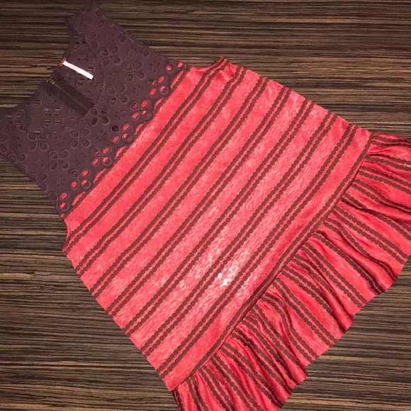 Free People Ruffle Top💛 - Picture 4 of 7